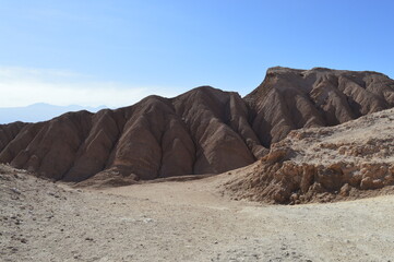 Formações rochosas no Deserto do Atacama
