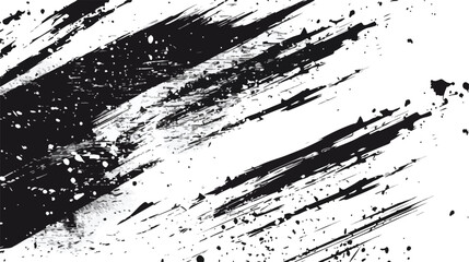 Grunge abstract black and white background. Two colors