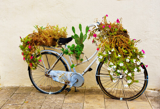 the historic center of specchia Puglia Italy	