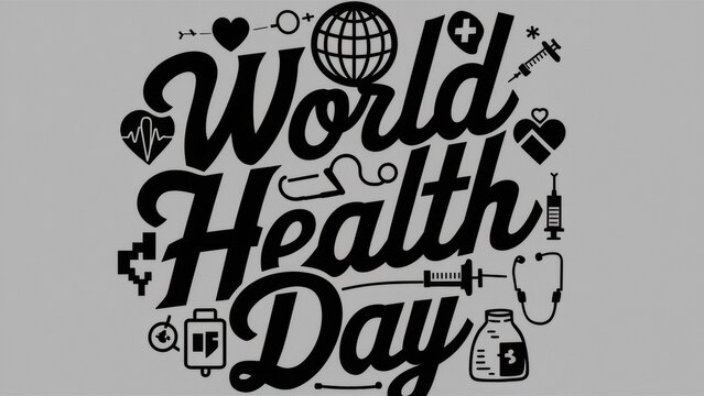 World Health Day Concept Illustration