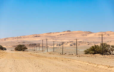 Arid landscape in the Richtersveld National Park