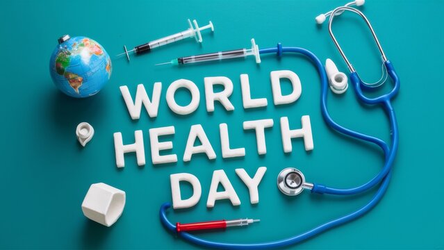 World Health Day Concept Illustration - Powered by Adobe
