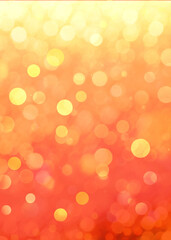 Red bokeh background for Banner, Poster, Story, Ad, Celebrations and various design works
