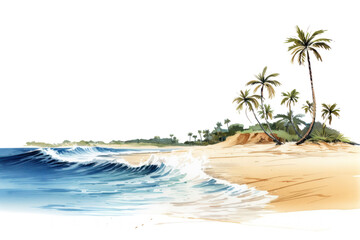 PNG Beach outdoors nature summer