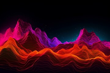 abstract background with lines made by midjourney