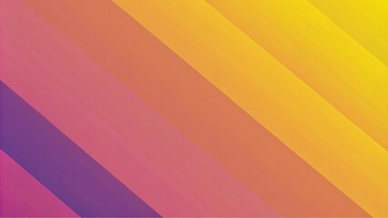 A smooth gradient background from yellow to orange and purple - obrazy, fototapety, plakaty