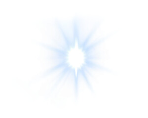 PNG sunshine effect, transparent background