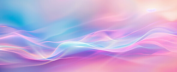 Fototapeta premium Abstract gradient pink purple and blue soft colorful background. Modern horizontal design