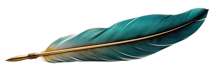PNG  Feather pen white background lightweight.