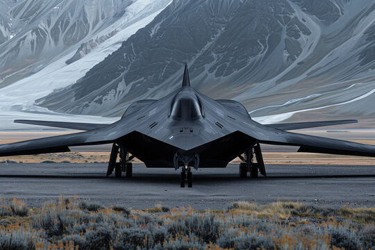 stealth technology, showcasing the innovation behind covert military operations in high tech style.