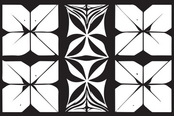 Black and white symmetrical textures: circular, square, rectangular, smooth, and beautiful irregular patterns. 🖤⚪