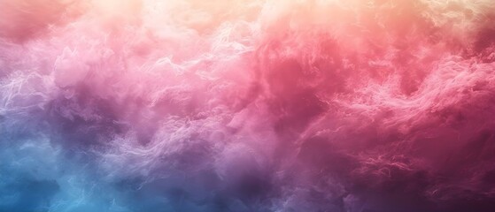 Obraz na płótnie Canvas Dreamy Pastel Cloudscape with Gentle Textures. Concept Pastel Clouds, Dreamy Textures, Landscape Photography