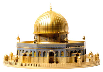Obraz premium PNG Dome of the rock dome architecture building.