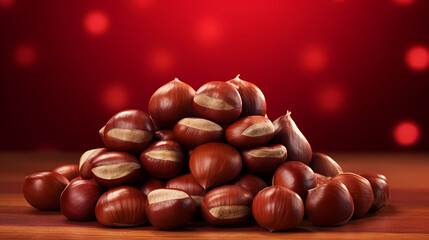 Chestnut close-up