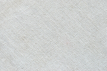 Linen fabric for background, gray gunny canvas texture as background