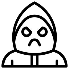 grim, horror, scary, vampire, Halloween Icon