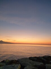 Fototapeta premium sunset over the sea
