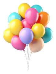 Fototapeta na wymiar PNG Balloon anniversary celebration decoration. AI generated Image by rawpixel.