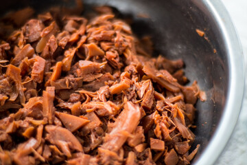young jackfruit vegetables cooked with coconut milk