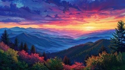 Mountain Sunrise
