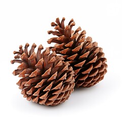 Pinecones, pine cones, dry single object winter tree gift
