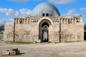 View at the roman citadel at Amman in Jordan - 786358971