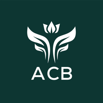 ACB  logo design template vector. ACB Business abstract connection vector logo. ACB icon circle logotype.
