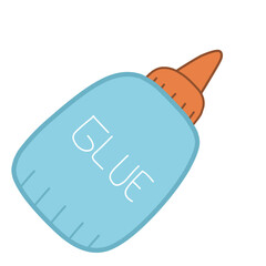 Hand Drawn Glue Bottle