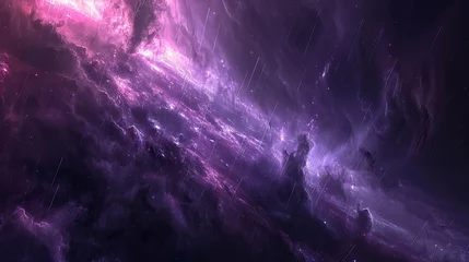 Poster rain in nebula  © Vuqar