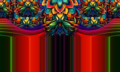 Picture of a beautiful Multicolor pattern, focus  beautiful background. (58)
