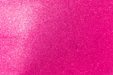 Abstract blurred pink glitter texture background, shiny pink glitter background