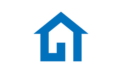 Modern home logo design