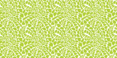Organic motif, botanical motif background. Seamless pattern.Vector.スタイリッシュな有機的パターン - 786376398