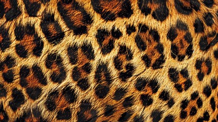 Abstract style leopard pattern on fabric Vintage inspired animal skin background with intricate texture Leopard print design in an abstract motif