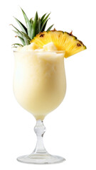 PNG Pineapple cocktail fruit drink - obrazy, fototapety, plakaty