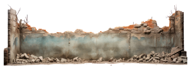 PNG Architecture building deterioration destruction