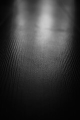 Long wood planks texture background. Black and white
