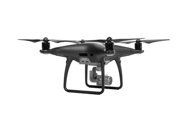 Drone isolated on a white background.