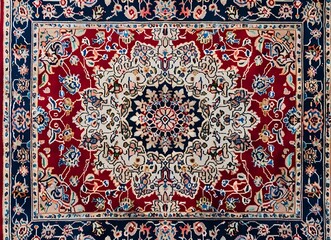 Arabic carpet with a traditional Middle Eastern design