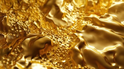 Gold foil texture, glass effect background