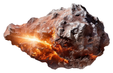 PNG Meteor rock white background accessories