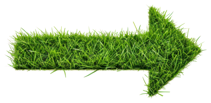 PNG Arrow shape lawn grass football soccer