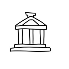 social policy outline icon