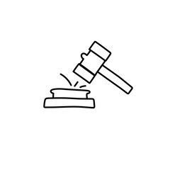 social policy outline icon