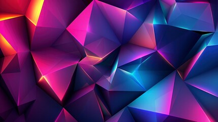 Obraz premium background gradient full color type 3D, geometric, wave, liquid suitable for digital and print