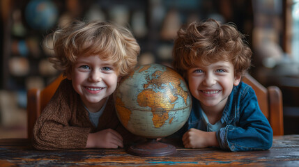 children with globe