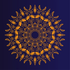 Abstract mandala vector design