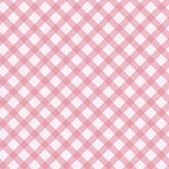 Diagonal pink checkered on the white background