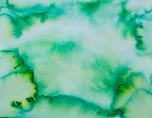 abstrakter grüner Aquarellhintergrund

