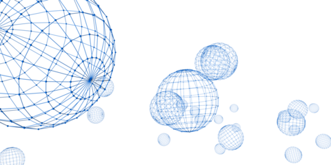 Abstract digital background of points and lines. Glowing black plexus. Big data. Network or connection. Abstract technology science background. 3d vector ...